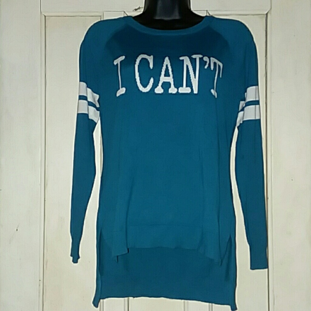 Teal Rue21 Sweater - Picture 2 of 8